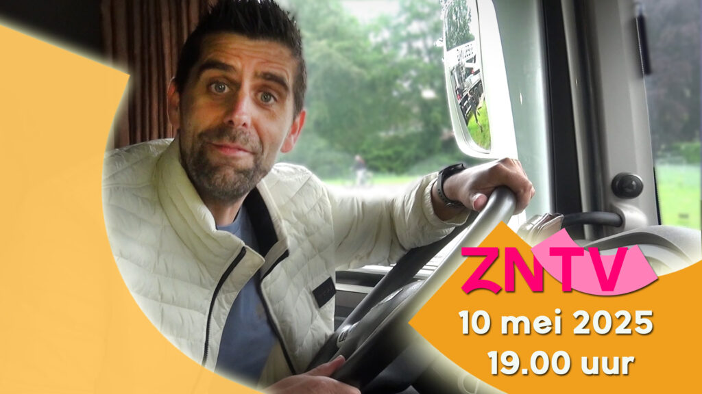 Bas in vrachtwagen
